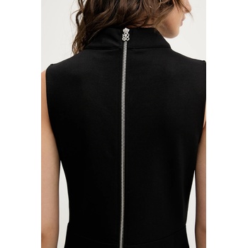 HUGO BOSS Рокля hugo в черно къса разкроена 50542729 (50542729)