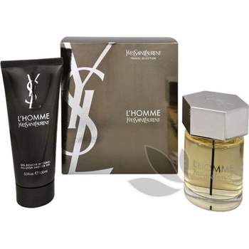 Yves Saint Laurent L'Homme EDT 100 ml + sprchový gel 100 ml dárková sada