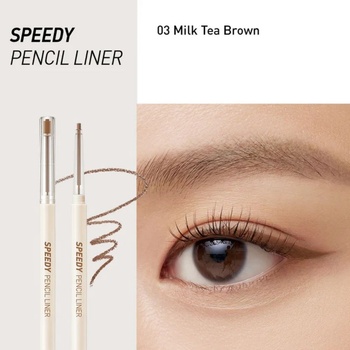 Peripera - Speedy Pencil Liner - #03 Milk Tea Brown