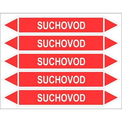 Značení potrubí, suchovod PZG 008556
