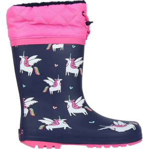 Gelert Cuff Welly Boot Kids - Unicorn