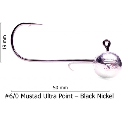 Smart Arctic Fox SAF Jigová hlavička Capybara 5 ks 12g Vel. 6