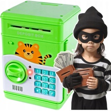 Pokladnička Trezor pro děti Přístupový kód Heslo Y240