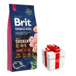 Brit Premium By Nature Junior L 15кг + безплатна изненада за кучето