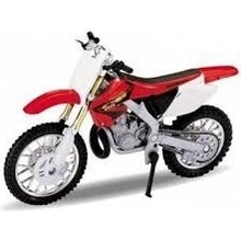 Welly Motorka Honda CR250R červená 1:18