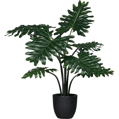 Umělá rostlina Filodendron, 50 cm, zelená