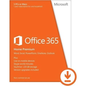 Microsoft Office 365 Home Premium ENG (5 User/1 Year) 6GQ-00092