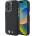 BMW Метален калъф за iPhone 16 Pro Max BMW M Edition с обвивка с кевлар - черен (3666339324797)
