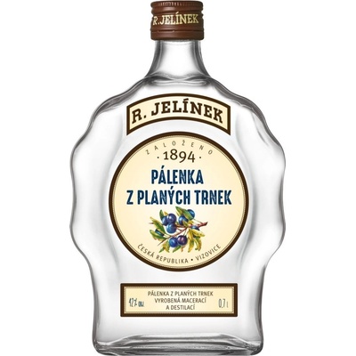 Rudolf Jelínek R. Jelínek Trnkovice 42% 0,7 l (holá láhev)