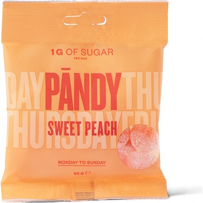 Pandy Candy sweet peach 50 g – Zboží Dáma