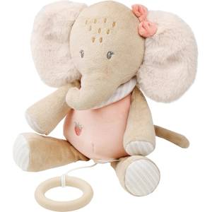 Nattou Музикална играчка Nattou - Слончето Oli, 24 cm (682176)