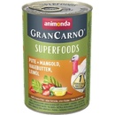 Animonda GranCarno Superfoods, morčacie mäso mangold, šípky ľanový olej 400 g