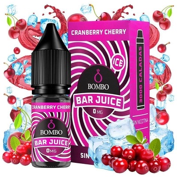Bombo Bar Cranberry Cherry Nic Salts 10ml 10mg