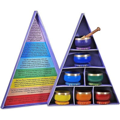 Authentic Tibetské misky sada 7 čakier 2400g