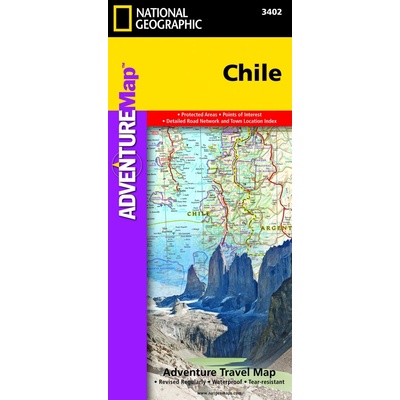Čile Adventure Map GPS komp. NGS