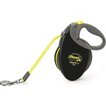 flexi повод Giant Neon M до 25кг - 8м лента, черен