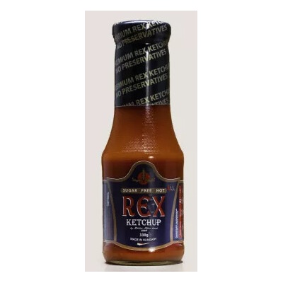 Rex Pikantní kečup bez cukru se stévií a habanero chilli 330 g