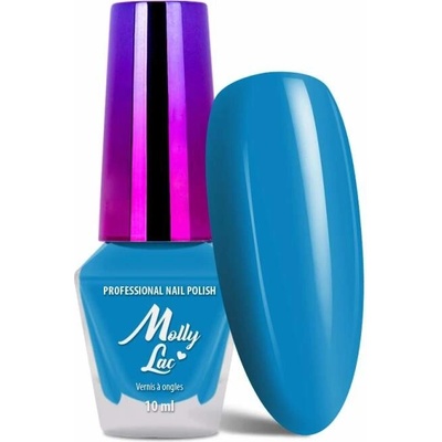 Molly klasický lak na nehty 137 nebesky modrý 10 ml