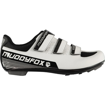 Muddyfox Мъжки обувки Muddyfox RBS100 Cycling Shoes Mens - White/Black