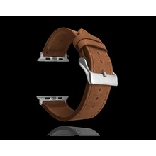 LAVVU Hnědý kožený řemínek Top Grain pro APPLE WATCH 42-44 mm LSXAES2