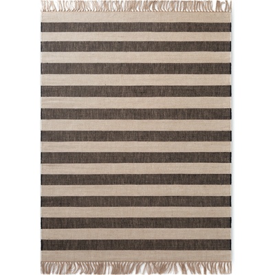 Hanse Home Handloom 106334 Playa White Black čiernobiela