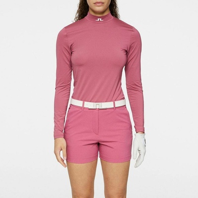 J.Lindeberg Dámska polokošeľa Kate Compression Top Rose Wine
