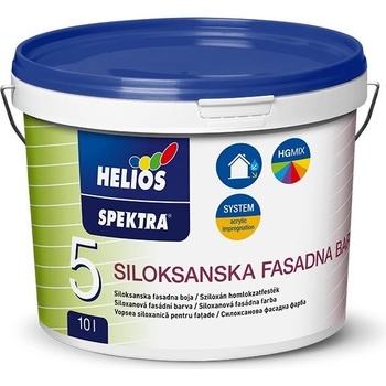 HELIOS SPEKTRA Siloxanová fasádna farba 10 l báza - biela
