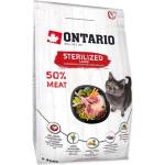 ONTARIO Cat Sterilised Lamb 0, 4kg храна (213-10793)