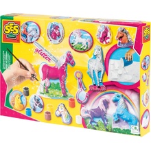 SES Creative Sadrové odliatky Koníky Fantasy
