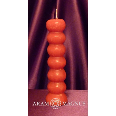 Arammagnus svíce magická knoflíková 7denní červená 153 g