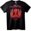 NOONEBRAND Тениска Deadpool с моливи - S, White