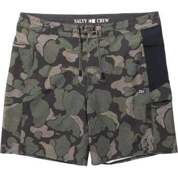 SALTY CREW Бански гащета Salty crew Flagship boatshort swimming shorts - Green (Dark Olive)