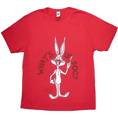 Looney tunes tričko What's Up, Doc? červené
