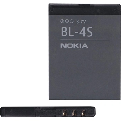 Nokia X3-02.5 Touch and Type / X3-02 Touch and Type / 3710 Сгънете Батерия NOKIA 860mAh LI-Polymer BL-4S (BL-4S)
