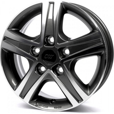 Borbet CWD 6,5x16 5x114,3 ET45 mistral anthracite gloss
