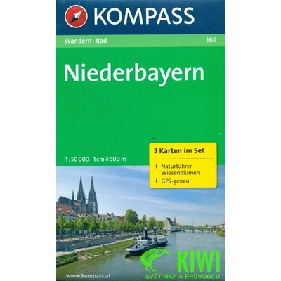 Niederbayern 160 ,3 mapy 1:50T NKOM