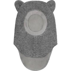 Huttelihut Детска зимна шапка (beanie) Huttelihut Kid's Balaclava Ears Wool Balaclava - Medium Grey Melange - размер 50 cm (904-6673-0212)