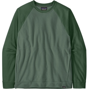 Patagonia Мъжки поларен пуловер Patagonia Micro D Crewneck Fleece jumper - Canopy Green - размер XXL (005-5913-0716)