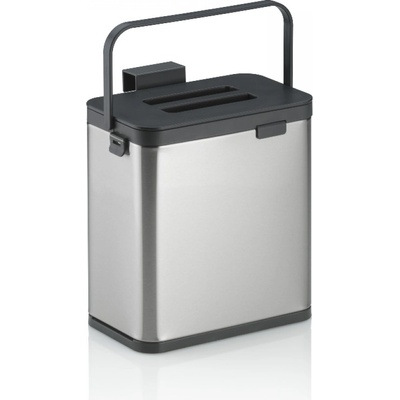Kela Кош за органични отпадъци Plata стомана - 2, 1 л (KELA 12129)