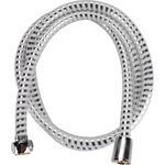 VIKING маркуч за душ, сребърен/черен, pvc; 1, 5 м