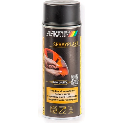 Motip Sprayplast mat 400 ml černá