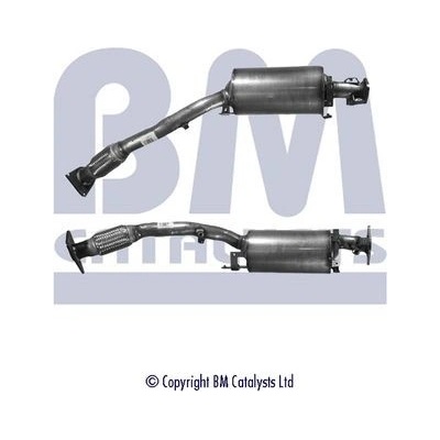 Filter sadzí/pevných častíc výfukového systému BM CATALYSTS BM11061