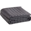 Ruhhy 19533 Záťažová prikrývka antistresová 6 kg sivá 150x200