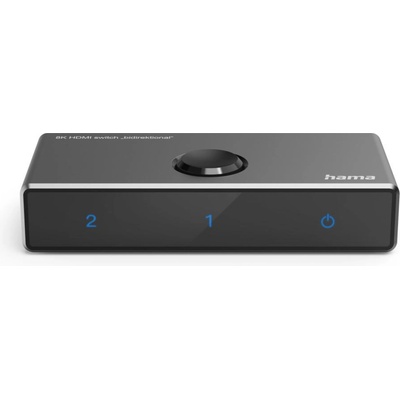 Hama Превключвател - суич 8K-HDMI двупосочен, 1 In 2 Out-2 In 1 Out (HAMA-205324)