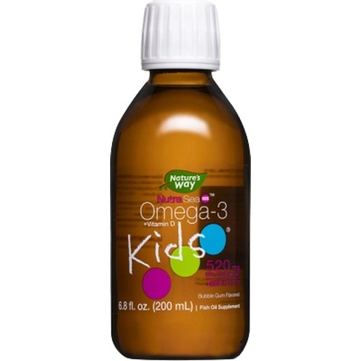 Nature's Way NutraSea+ Kids Omega-3 Kids 520 mg | Vitamin D 500 IU [200 мл]