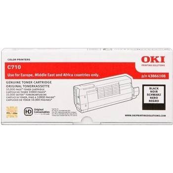 OKI 44318608 черен (black) оригинален тонер (44318608)