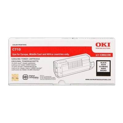 OKI 44318608 черен (black) оригинален тонер (44318608)