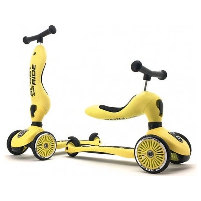 Scoot&Ride 2v1 scoot and ride žlutá