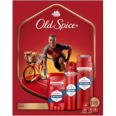 Old Spice Whitewater Подаръчен комплект Ironman, 3 части