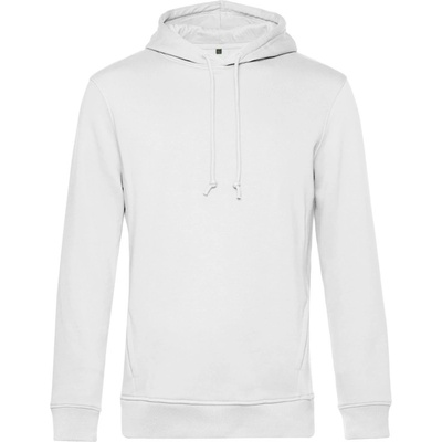 B&C mikina Inspire Hooded s kapucí pánská COT01U33B00101 white
